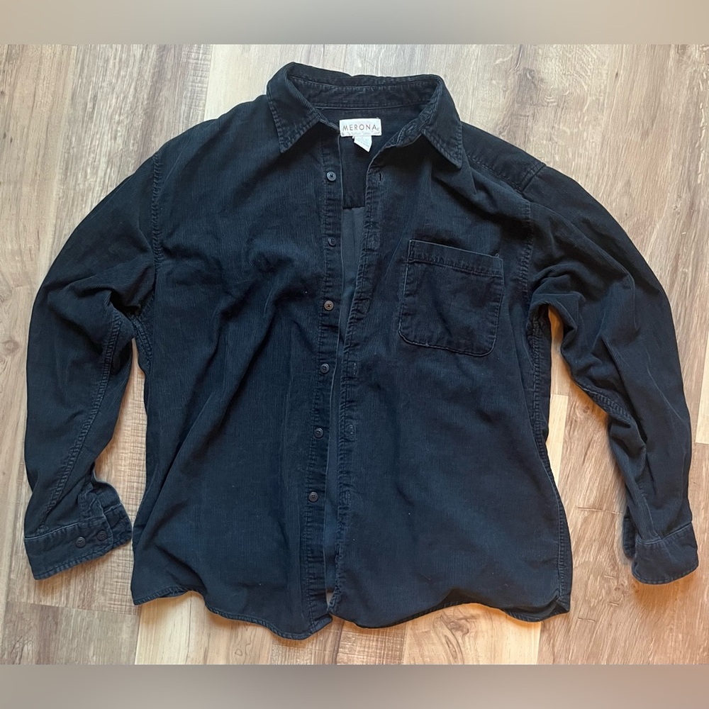 Men's Black Dress Shirt
